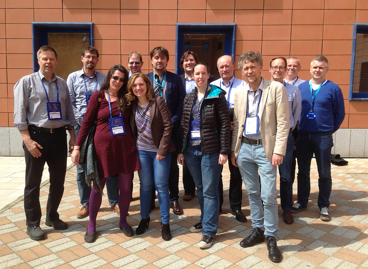 The group of experts and advisors at the JRC in Ispra